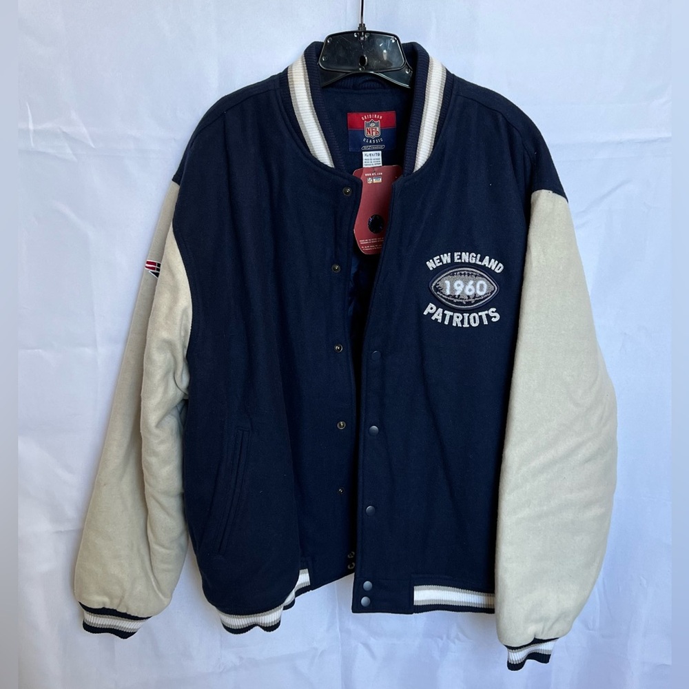 Vintage New England Patriots Varsity Jacket